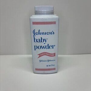 Vintage Limited Johnsons Baby Powder Purest Protection 9 oz 1966 RARE 75% Full